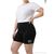 Фотография Шорты женские Лето 05711MU норма чорний (4 шт. р.сетка S-XL) "Sport style" недорого оптом от прямого поставщика