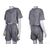 Жіночий костюм Літо 4407-WY129 grey (4 шт. р.сіткаS-XL) "Мир" недорого оптом від прямого постачальника, зображення 3