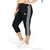 Фотография Капри женские Лето 066AD чорний (4 шт. р.сетка 2XL-5XL) "Sport style" недорого оптом от прямого поставщика, изображение 2