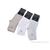 Фотография Носочки для детей Весна/осень R175 (02094) mix white,beige,grey (12 шт. р.сетка 34-36) "Obuvok" недорого оптом от прямого поставщика