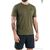 Фотография Футболка мужская Лето 80UA батал хакі (4 шт. р.сетка 3XL-6XL) "Sport style" недорого оптом от прямого поставщика, изображение 2