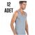 Майка чоловіча натільна р.XL-2XL (3кв) "MODY" недорого гуртом від прямого постачальника, зображення 6