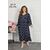 Плаття жіноче домашнє р-ри 2XL-4XL (3кл) "FLOWER" купити недорого від прямого постачальника, зображення 2