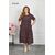 Плаття жіноче домашнє р-ри 2XL-4XL (2кл) "FLOWER" купити недорого від прямого постачальника, зображення 2