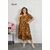 Плаття жіноче домашнє р-ри 2XL-4XL (3кл) "FLOWER" купити недорого від прямого постачальника, зображення 3