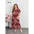 Плаття жіноче домашнє р-ри 2XL-4XL (3кл) "FLOWER" купити недорого від прямого постачальника, зображення 3