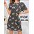 Фотография Туника женская молодёжная р-ры 2XL-4XL(2цв) "FLOWER" купить недорого от прямого поставщика, изображение 2