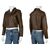 Куртка жіноча Весна/осінь 4503-3922-Y8 brown (4 шт. р.сіткаS-XL) "Мир" недорого оптом від прямого постачальника, зображення 3