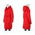 Фотография Пальто женское Зима 5858 (12063) red (5 шт. р.сетка L-3XL) "Obuvok" недорого оптом от прямого поставщика, изображение 3