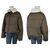 Куртка жіноча Зима 1105 (12058) d.beige (3 шт. р.сіткаM-XL) "Obuvok" недорого оптом від прямого постачальника, зображення 3