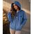 Кофта жіноча Весна/осінь 80 джинс (4 шт. р.сітка3XL-6XL) "Sport style" недорого оптом від прямого постачальника, зображення 2