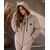Фотография Кофта женская Весна/осень 80 беж (4 шт. р.сетка 3XL-6XL) "Sport style" недорого оптом от прямого поставщика, изображение 2