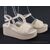 Босоніжки жіночі літні Літо 15003 beige (8 пар р.36-40) "Violeta" недорого оптом від прямого постачальника, зображення 2