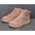 Черевики жіночі стильні Весна/осінь 20-956 khaki (8 пар р.36-41) "Violeta" недорого оптом від прямого постачальника, зображення 3