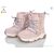 Фотография Дутики детские утепленные зима AB0136 pink (8 пар р.23-28) "Clibee-Doremi" недорого оптом от прямого поставщика
