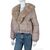 Фотография Куртка женская Зима 0156 beige (4 шт. р.сетка M-2XL) "Swit_odigu" недорого оптом от прямого поставщика