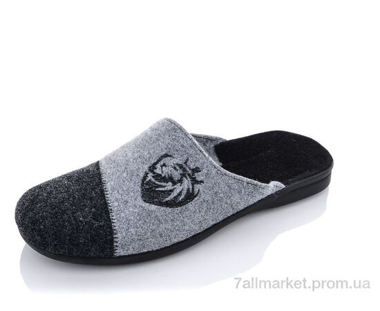 Тапки чоловічі домашні Весна/осінь S25 войлок серый (6 пар р.41-45) "Inblue" недорого оптом від прямого постачальника Тапки чоловічі домашні Весна/осінь S25 войлок серый (6 пар р.41-45) "Inblue" недорого оптом від прямого постачальника