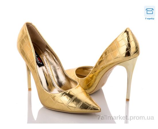 Туфлі жіночі стильні Весна/осінь 4503-20 gold (6 пар р.36-40) "STAR" недорого оптом від прямого постачальника Туфлі жіночі стильні Весна/осінь 4503-20 gold (6 пар р.36-40) "STAR" недорого оптом від прямого постачальника