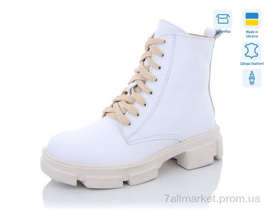 Ботинки женские стильные Весна/осень 302 бел. кожа (6 пар р.36-41) "Mona Lisa" недорого оптом от прямого поставщика Фотография Ботинки женские стильные Весна/осень 302 бел. кожа (6 пар р.36-41) "Mona Lisa" недорого оптом от прямого поставщика