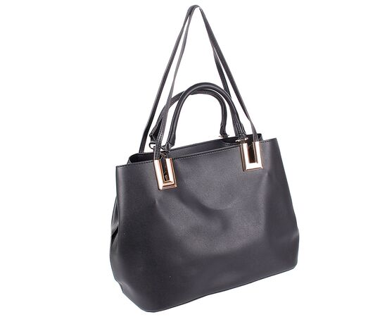 Сумка женская 401610B black р.35*25*14 "Trendshop" недорого оптом от прямого поставщика, изображение 2 Фотография Сумка женская 401610B black р.35*25*14 "Trendshop" недорого оптом от прямого поставщика, изображение 2