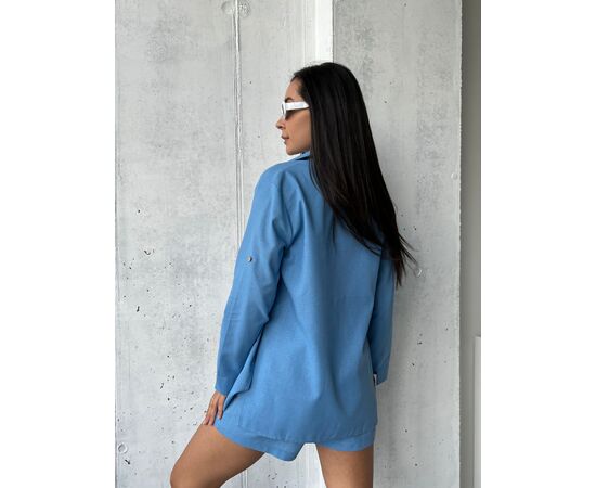 Костюм жіночий 039 l.blue р.42-48 "Tori" недорого оптом від прямого постачальника, зображення 2 Костюм жіночий 039 l.blue р.42-48 "Tori" недорого оптом від прямого постачальника, зображення 2