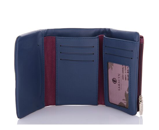 Кошелёк женский C7569B blue р.13*9*3 "Trendshop" недорого оптом от прямого поставщика, изображение 2 Фотография Кошелёк женский C7569B blue р.13*9*3 "Trendshop" недорого оптом от прямого поставщика, изображение 2