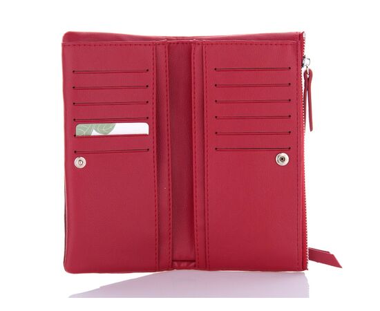 Кошелёк женский Y7109A red р.18*10*3 "Trendshop" недорого оптом от прямого поставщика, изображение 2 Фотография Кошелёк женский Y7109A red р.18*10*3 "Trendshop" недорого оптом от прямого поставщика, изображение 2