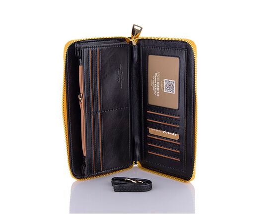 Кошелёк женский JE10302-10 yellow р.20*11*3 "Trendshop" недорого оптом от прямого поставщика, изображение 2 Фотография Кошелёк женский JE10302-10 yellow р.20*11*3 "Trendshop" недорого оптом от прямого поставщика, изображение 2