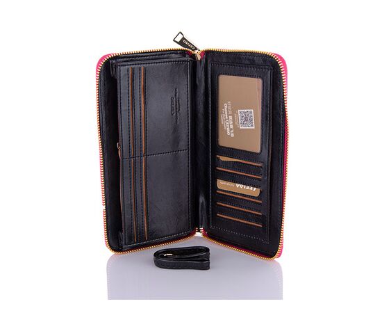 Кошелёк женский JE10302-6 pink р.20*11*3 "Trendshop" недорого оптом от прямого поставщика, изображение 2 Фотография Кошелёк женский JE10302-6 pink р.20*11*3 "Trendshop" недорого оптом от прямого поставщика, изображение 2