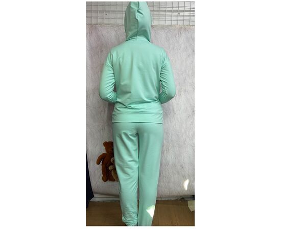 Костюм дитячий спортивний на дівчинку 8245 l.blue р.146-170 "iBamBino" недорого оптом від прямого постачальника, зображення 2