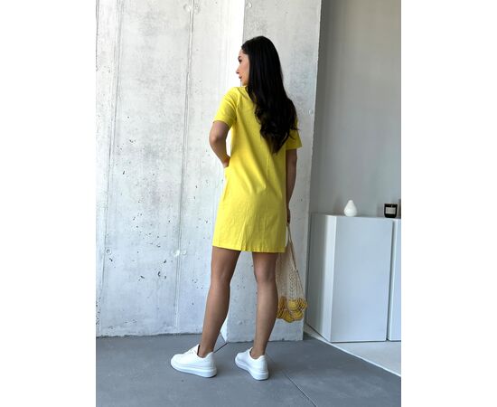 Сукня літня жіноча 040 yellow р.42-52 "Tori" недорого оптом від прямого постачальника, зображення 2 Сукня літня жіноча 040 yellow р.42-52 "Tori" недорого оптом від прямого постачальника, зображення 2