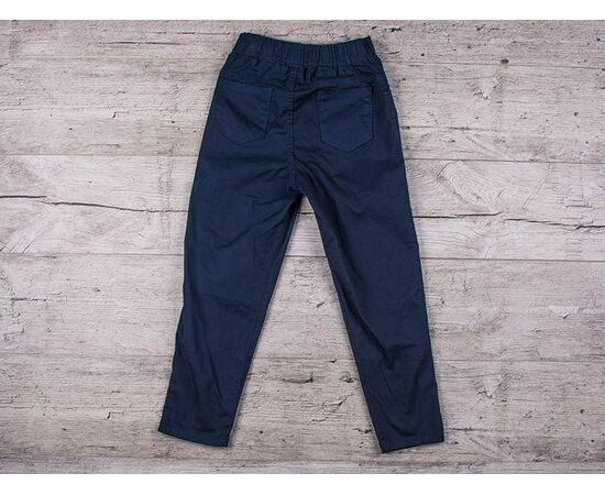 Штани дитячі на дівчинку DG02 navy р.11-15 "iBamBino" недорого оптом від прямого постачальника, зображення 2