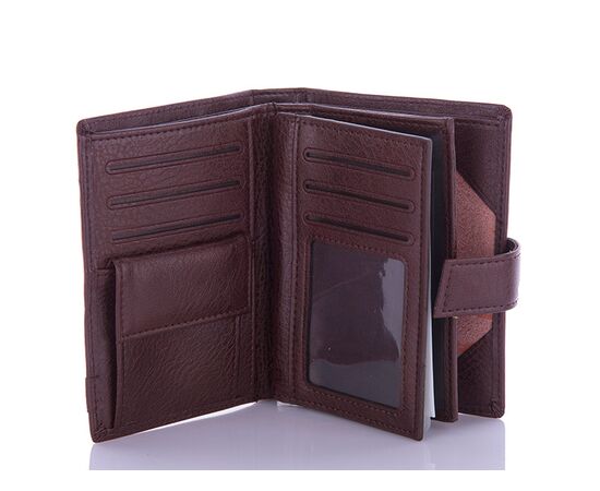 Фотография Кошелёк мужской 3073В-02 coffee р.10*14*3 "Trendshop" недорого оптом от прямого поставщика, изображение 2
