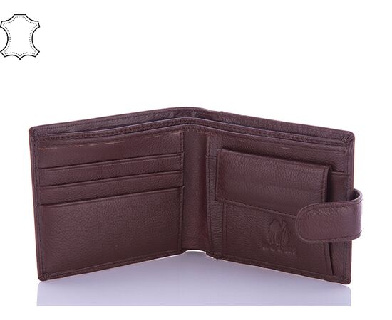 Гаманець чоловічий K1962A-H09 coffee кожа р.11*9*2 "Trendshop" недорого оптом від прямого постачальника, зображення 2