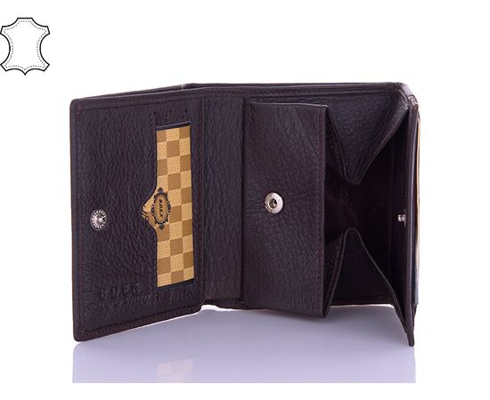 Фотография Кошелёк мужской B3-P002 brown р.10*8*1 "Glamorta" недорого оптом от прямого поставщика, изображение 2