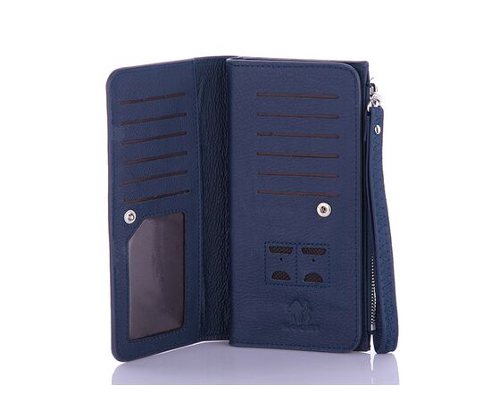 Кошелёк женский K6838-H09 d.blue р.18*10*2 "Glamorta" недорого оптом от прямого поставщика, изображение 2 Фотография Кошелёк женский K6838-H09 d.blue р.18*10*2 "Glamorta" недорого оптом от прямого поставщика, изображение 2