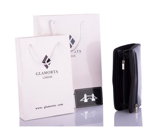 Гаманець жіночий B019-951 black р.18*3*2 "Glamorta" недорого оптом від прямого постачальника, зображення 2