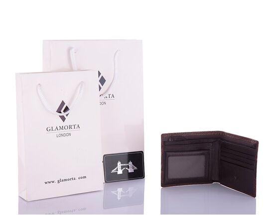 Кошелёк мужской B029-940 brown р.10*10*2 "Glamorta" недорого оптом от прямого поставщика, изображение 2 Фотография Кошелёк мужской B029-940 brown р.10*10*2 "Glamorta" недорого оптом от прямого поставщика, изображение 2