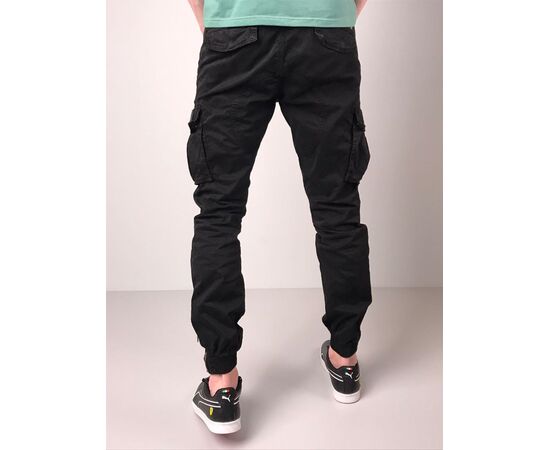 Джоґери чоловічі 1906A black р.30-40 "Seven Group" недорого оптом від прямого постачальника, зображення 2 Джоґери чоловічі 1906A black р.30-40 "Seven Group" недорого оптом від прямого постачальника, зображення 2