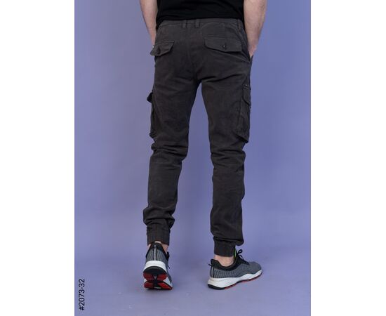 Джоґери чоловічі 2073-5 grey р.28-36 "Seven Group" недорого оптом від прямого постачальника, зображення 2 Джоґери чоловічі 2073-5 grey р.28-36 "Seven Group" недорого оптом від прямого постачальника, зображення 2