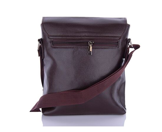 Фотография Сумка мужская SU8 brown р.26*27*5 "Trendshop" недорого оптом от прямого поставщика, изображение 2
