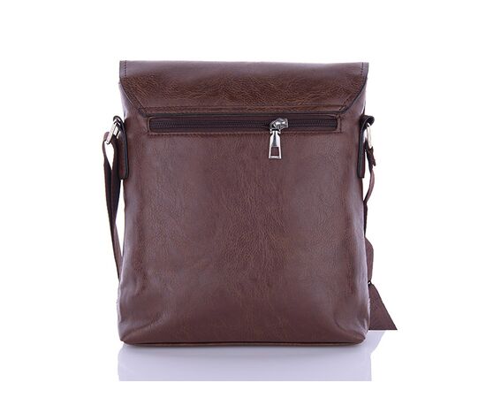 Фотография Сумка мужская SU7 brown р.26*27*5 "Trendshop" недорого оптом от прямого поставщика, изображение 2