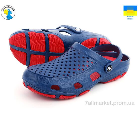 Кроксы мужские легкие Лето 118133 (8 пар р.41-45) "Jose Amorales" недорого оптом от прямого поставщика Фотография Кроксы мужские легкие Лето 118133 (8 пар р.41-45) "Jose Amorales" недорого оптом от прямого поставщика