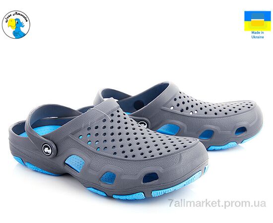 Кроксы мужские легкие Лето 118130 (8 пар р.41-45) "Jose Amorales" недорого оптом от прямого поставщика Фотография Кроксы мужские легкие Лето 118130 (8 пар р.41-45) "Jose Amorales" недорого оптом от прямого поставщика