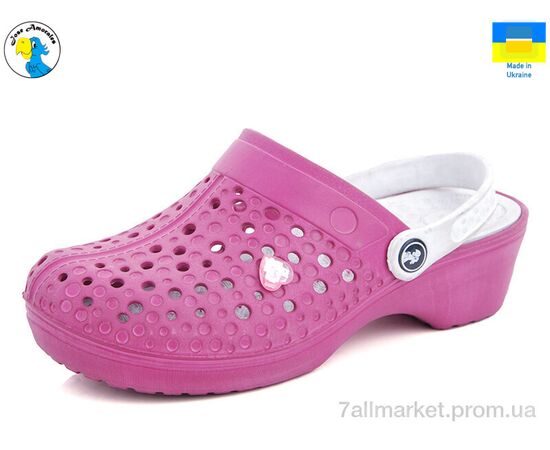 Кроксы женские летние Лето 117101 (8 пар р.36-41) "Jose Amorales" недорого оптом от прямого поставщика Фотография Кроксы женские летние Лето 117101 (8 пар р.36-41) "Jose Amorales" недорого оптом от прямого поставщика