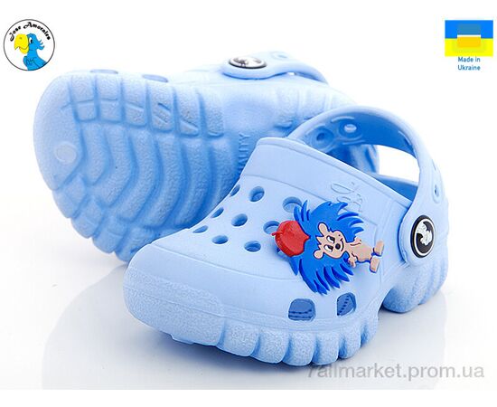 Кроксы детские летние Лето 118004 (8 пар р.18-25) "Jose Amorales" недорого оптом от прямого поставщика Фотография Кроксы детские летние Лето 118004 (8 пар р.18-25) "Jose Amorales" недорого оптом от прямого поставщика