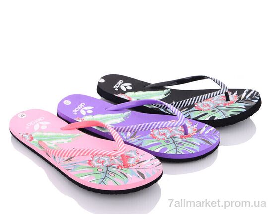 Шльопанці жіночі полегшені Літо H54 mix (12 пар р.36-41) "Inblue" недорого оптом від прямого постачальника Шльопанці жіночі полегшені Літо H54 mix (12 пар р.36-41) "Inblue" недорого оптом від прямого постачальника