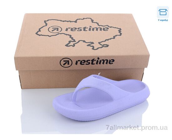 Шлепки женские облегченные Лето TWL22272 lavander (24 пар р.35-39) "Restime" недорого оптом от прямого поставщика Фотография Шлепки женские облегченные Лето TWL22272 lavander (24 пар р.35-39) "Restime" недорого оптом от прямого поставщика
