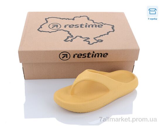 Шлепки женские облегченные Лето TWL22272 yellow (24 пар р.35-39) "Restime" недорого оптом от прямого поставщика Фотография Шлепки женские облегченные Лето TWL22272 yellow (24 пар р.35-39) "Restime" недорого оптом от прямого поставщика