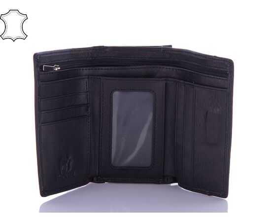 Кошелёк женский K711-H09 black кожа р.5*3*1 "Trendshop" недорого оптом от прямого поставщика, изображение 2 Фотография Кошелёк женский K711-H09 black кожа р.5*3*1 "Trendshop" недорого оптом от прямого поставщика, изображение 2